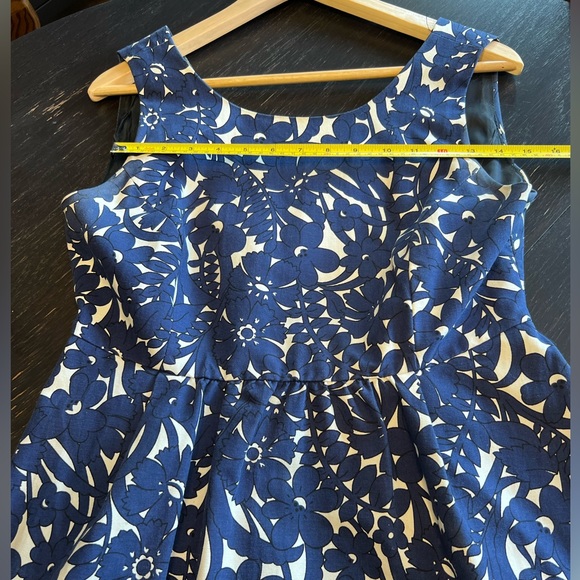 Zara Blue A-Line Dress - Picture 8 of 15